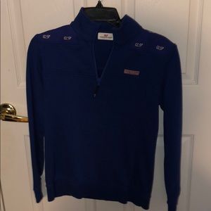 Vineyard Vines Tops - Vineyard Vines Royal Blue Quarter Zip Vineyard Vines Tops - Vineyard Vines Royal Blue Quarter Zip
